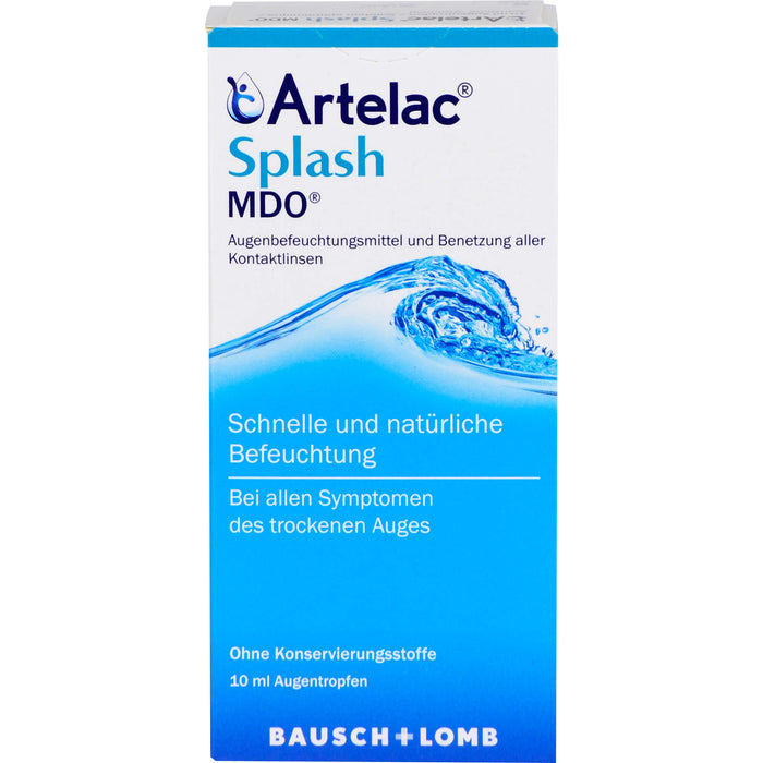 Artelac Splash Augentropfen MDO, 10 ml Solution