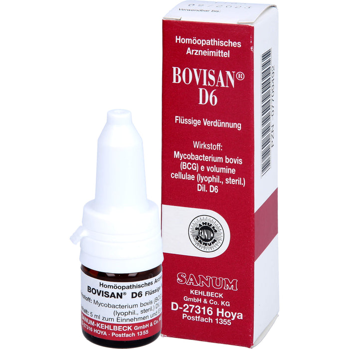 SANUM-KEHLBECK Bovisan D6 flüssige Verdünnung, 5 ml Lösung