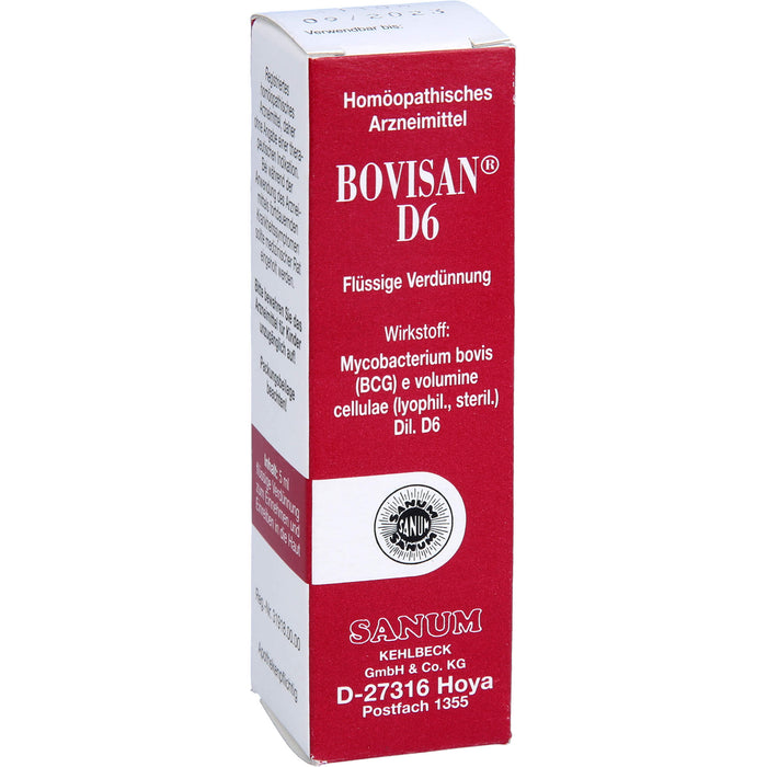 SANUM-KEHLBECK Bovisan D6 flüssige Verdünnung, 5 ml Solution
