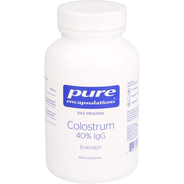 Pure Encapsulations Colostrum 40% IgG Erstmilch Kapseln, 90 St. Kapseln