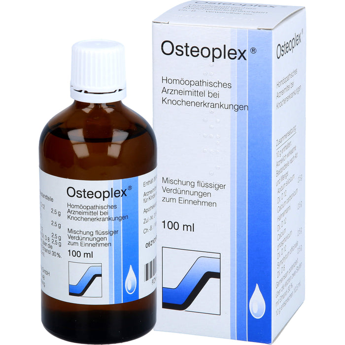 Osteoplex Mischung bei Knochenerkrankungen, 100 ml Solution