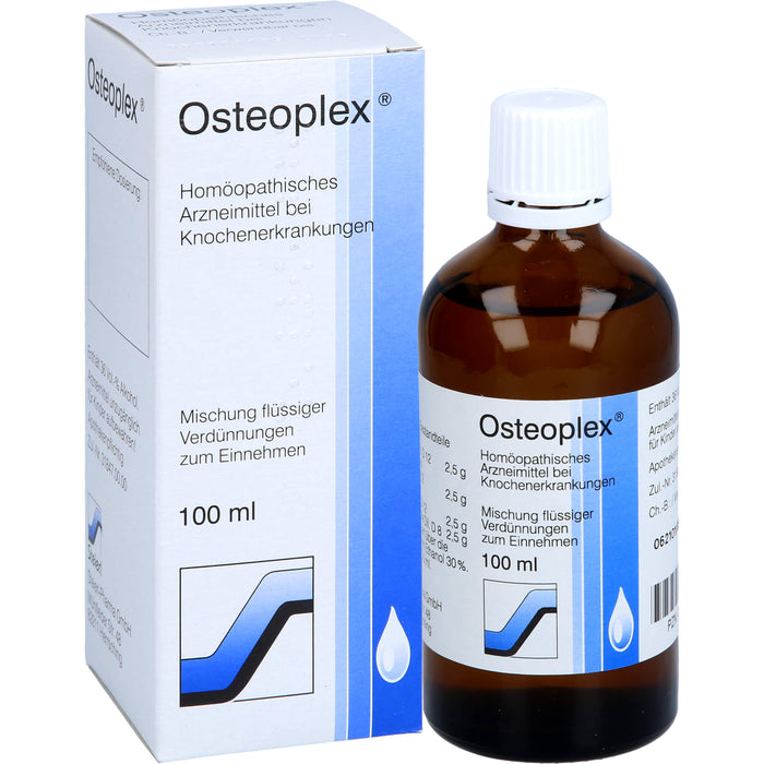 Osteoplex Mischung bei Knochenerkrankungen, 100 ml Solution