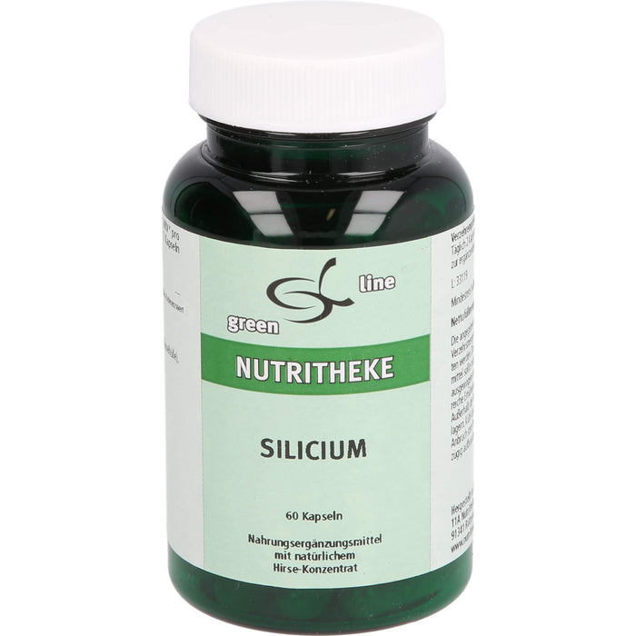 Green Line Nutritheke Silicium Kapseln, 60 St. Kapseln