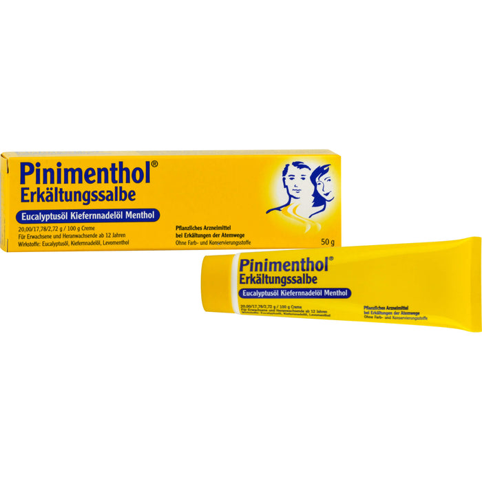 Pinimenthol Erkältungssalbe, 50 g Creme