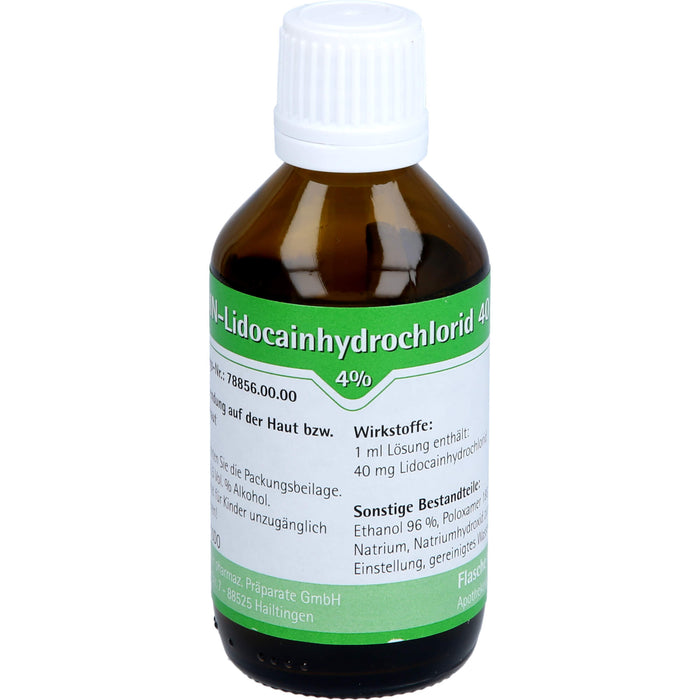 ACOIN Lidocainhydrochlorid 40 mg/ml Lösung, 50 ml Solution