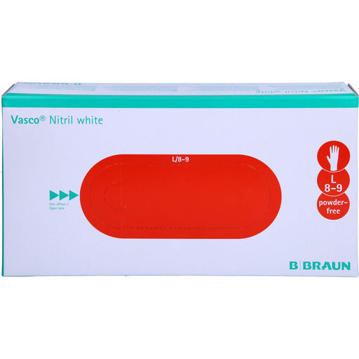VASCO NITRIL WHITE UH L, 100 St HAS