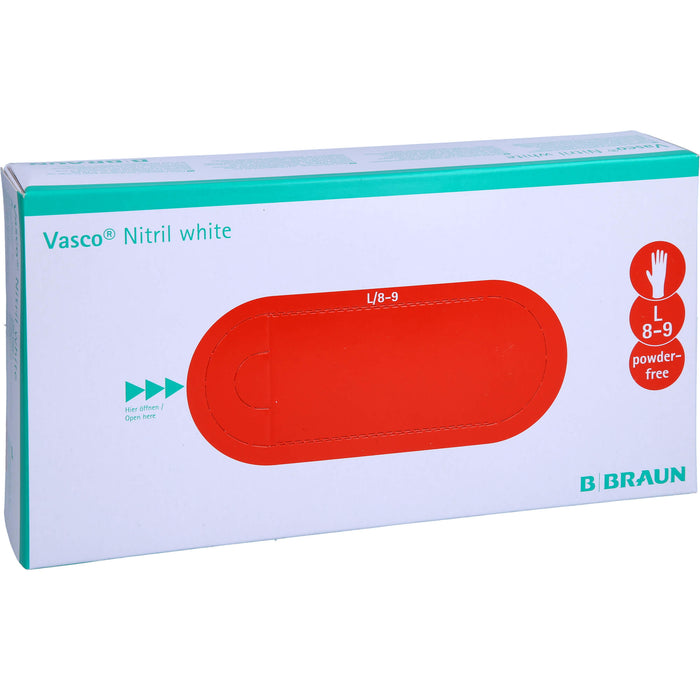 VASCO NITRIL WHITE UH L, 100 St HAS