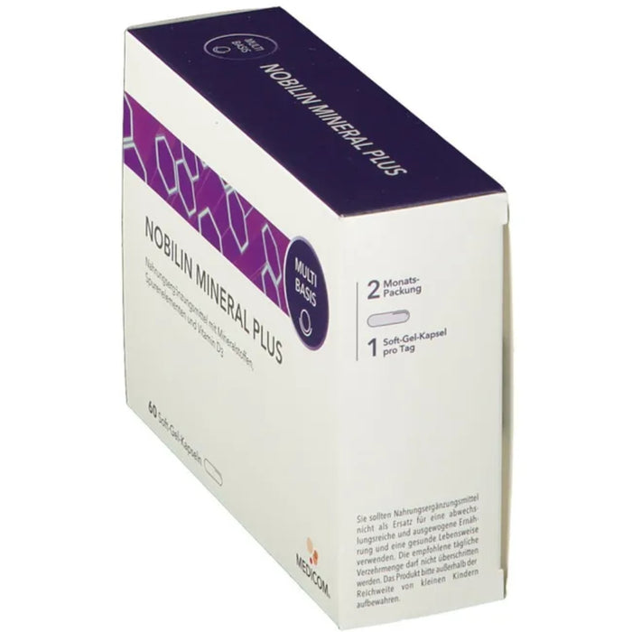 NOBILIN Mineral Plus Multi Basis Soft-Gel-Kapseln, 60 St. Kapseln