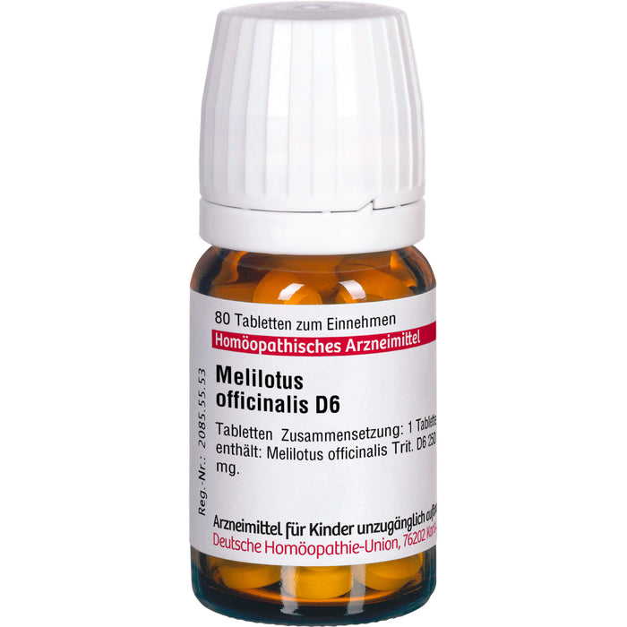 Melilotus officinalis D6 DHU Tabletten, 80 pc Tablettes