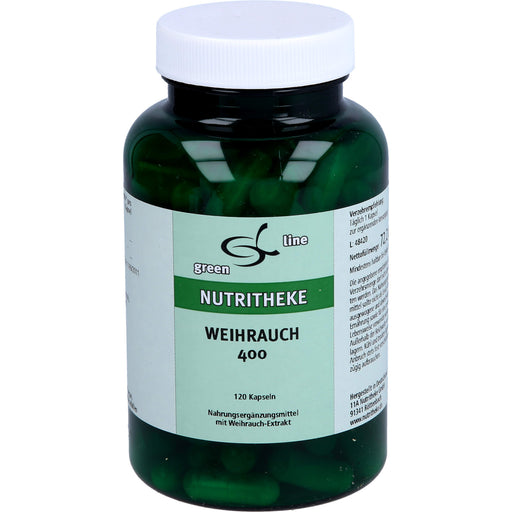 Green Line Nutritheke Weihrauch 400 Kapseln, 120 St. Kapseln