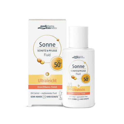 Medipharma Cosmetics Sonne Schutz & Pflege Fluid LSF 50+ ultraleicht, 50 ml Creme