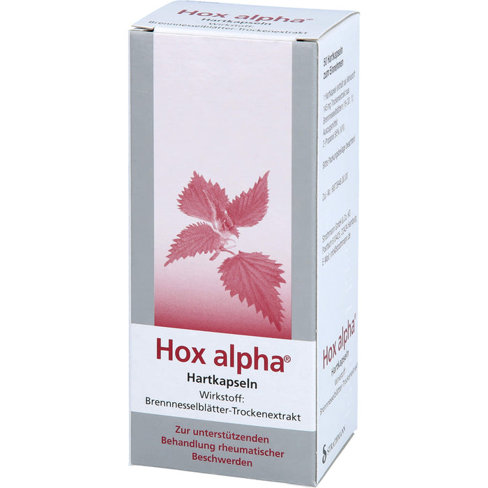 Hox alpha Hartkapseln zur unterstützenden Behandlung bei rheumatischen Beschwerden, 50 pc Capsules