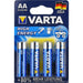 Batterie Mignon LR6 AA 4906 VARTA HIGH, 4 St 