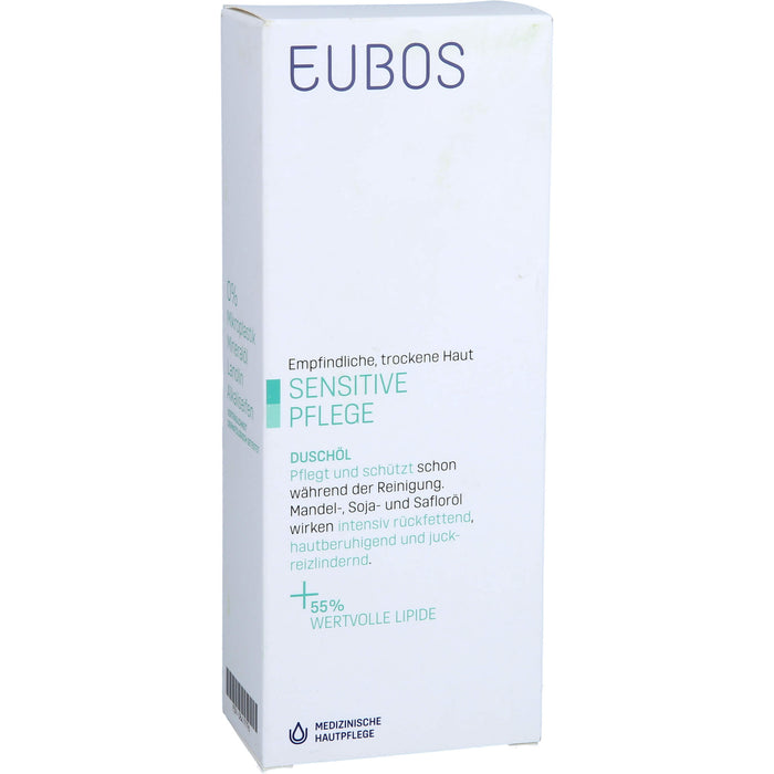 EUBOS Sensitive Duschöl für empfindliche, trockene Haut, 200 ml Huile