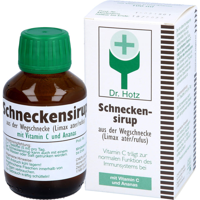 Schnecken-Extrakt-Sirup Hotz, 100 ml Solution