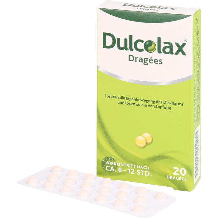 Dulcolax Dragées Sanofi-Aventis, 20 pcs. Tablets
