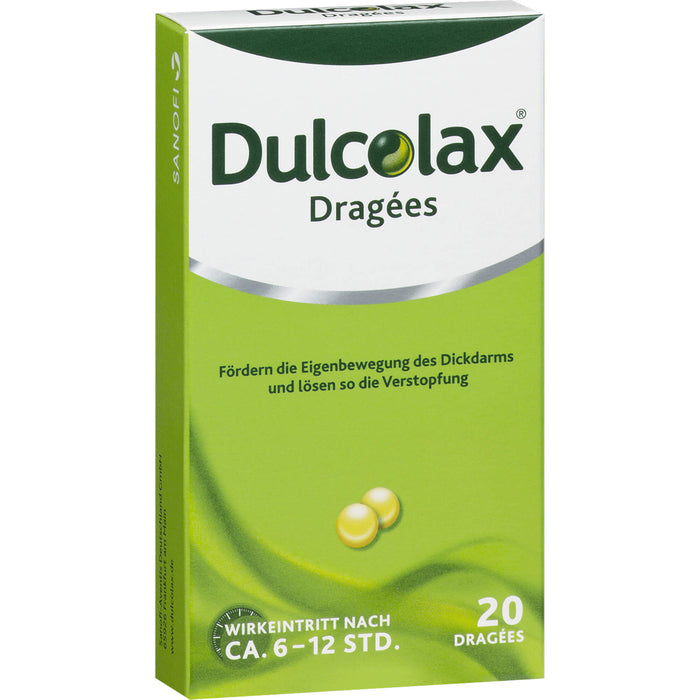 Dulcolax Dragées Sanofi-Aventis, 20 pcs. Tablets
