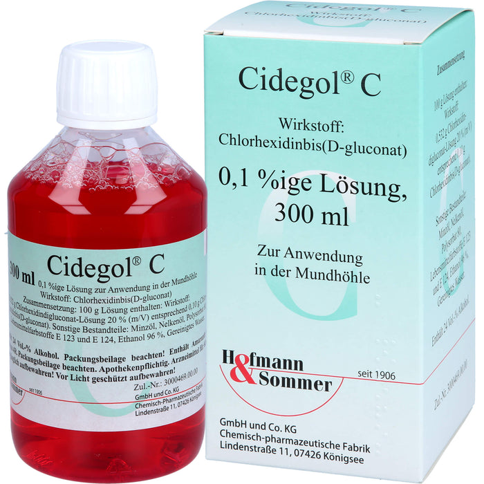 Cidegol C Lösung, 300 ml Solution