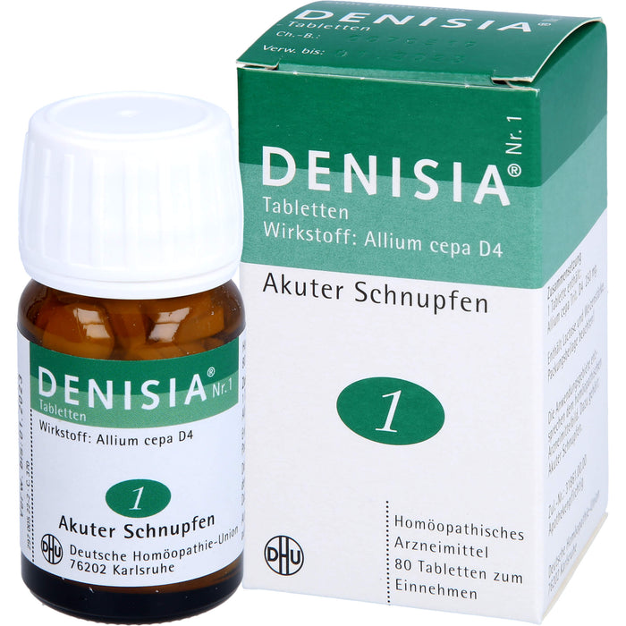 Denisia 1 Schnupfen Tabletten, 80 pcs. Tablets