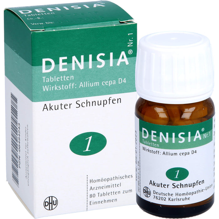 Denisia 1 Schnupfen Tabletten, 80 pcs. Tablets