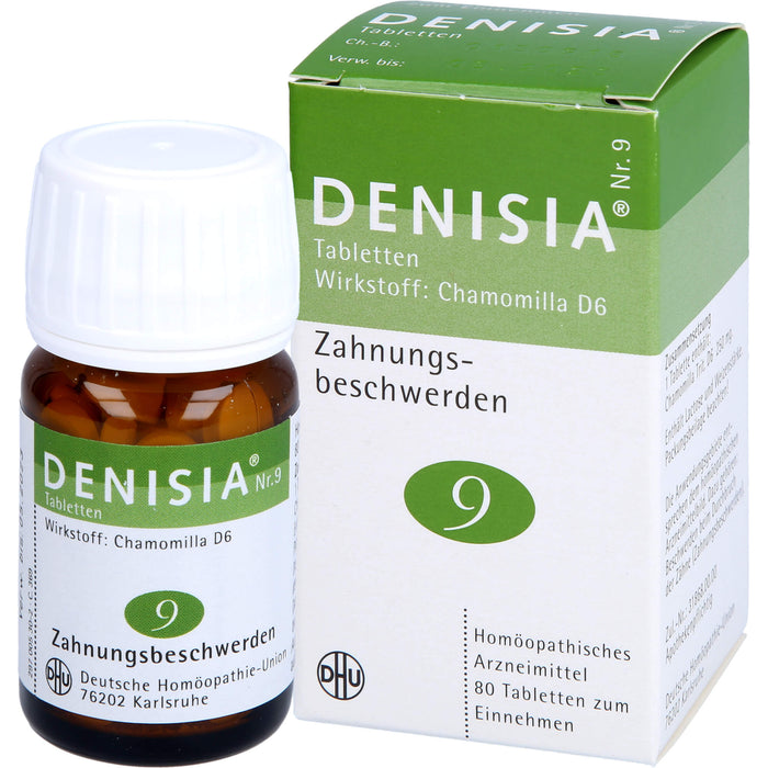Denisia 9 Zahnungsbeschwerden Tabletten, 80 pc Tablettes