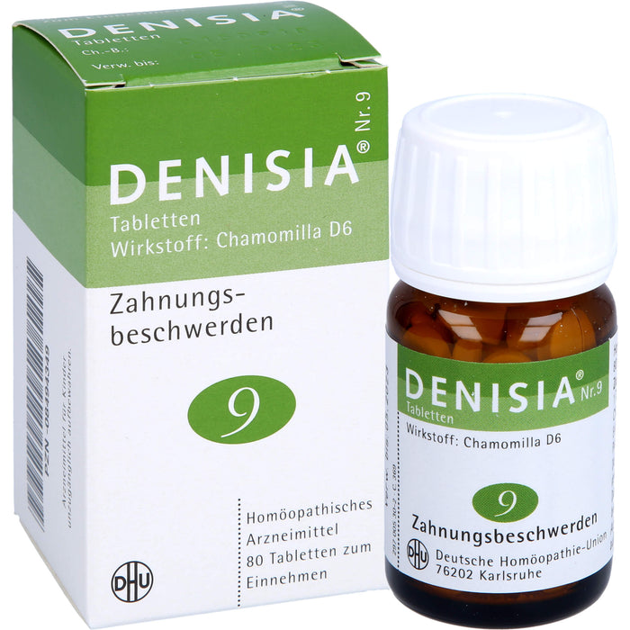 Denisia 9 Zahnungsbeschwerden Tabletten, 80 pc Tablettes