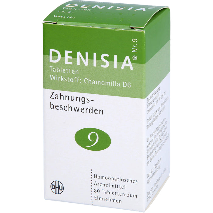 Denisia 9 Zahnungsbeschwerden Tabletten, 80 pcs. Tablets