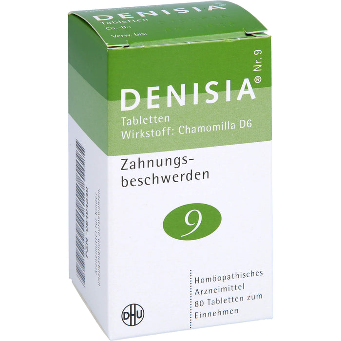 Denisia 9 Zahnungsbeschwerden Tabletten, 80 pcs. Tablets