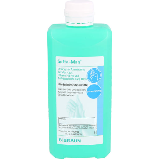 BRAUN Softa-Man Händedesinfektionsmittel, 500 ml Lösung