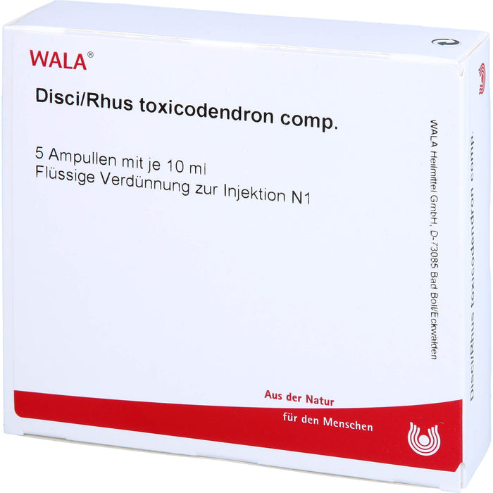 WALA Disci/Rhus Tox comp. flüssige Verdünnung, 5 pcs. Ampoules