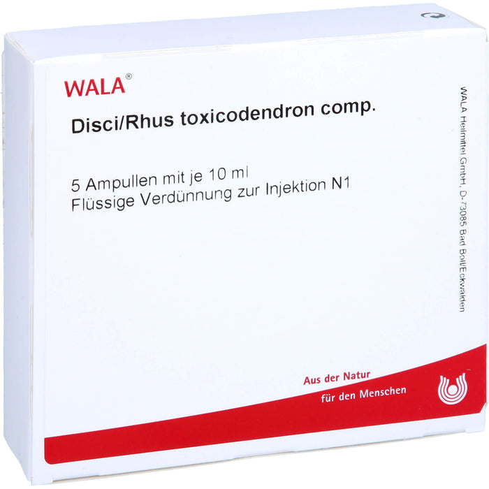 WALA Disci/Rhus Tox comp. flüssige Verdünnung, 5 pcs. Ampoules