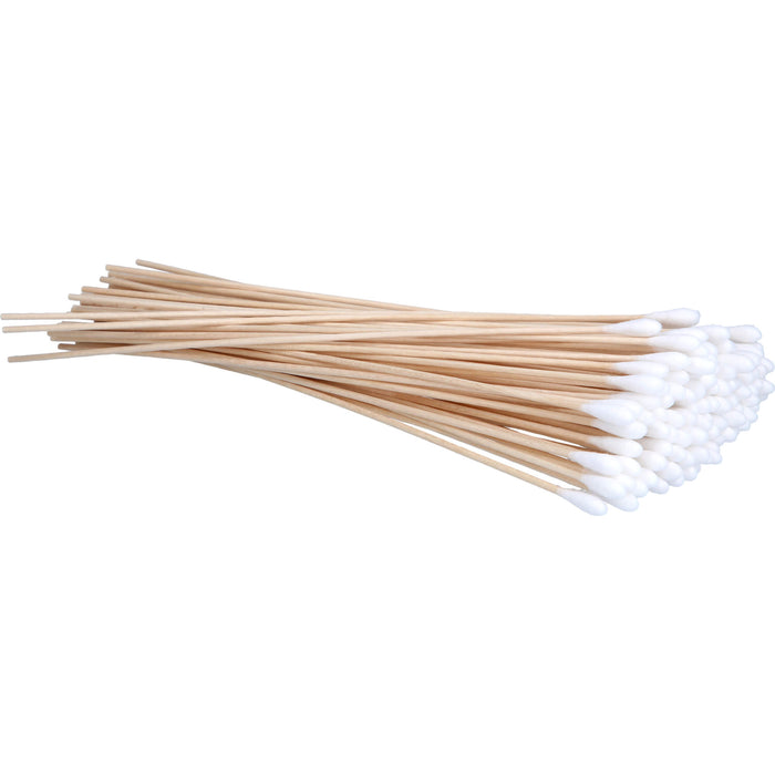Wattestäbchen Holz 23cm m. Wattekopf, 100 St 