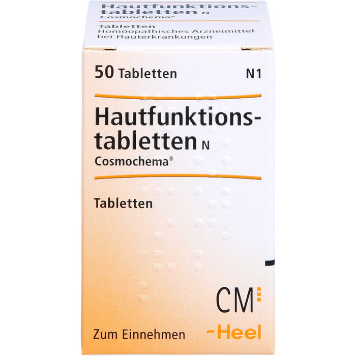 Hautfunktionstabletten N Cosmochema bei Hauterkrankungen, 50 St. Tabletten