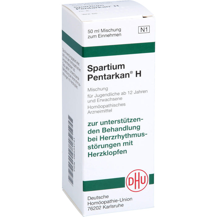 DHU Spartium Pentarkan H Mischung, 50 ml Solution