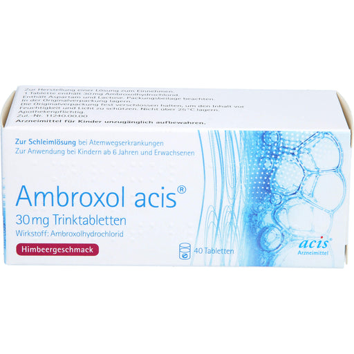 Ambroxol acis  30 mg Trinktabletten, Tabletten, 40 St. Tabletten