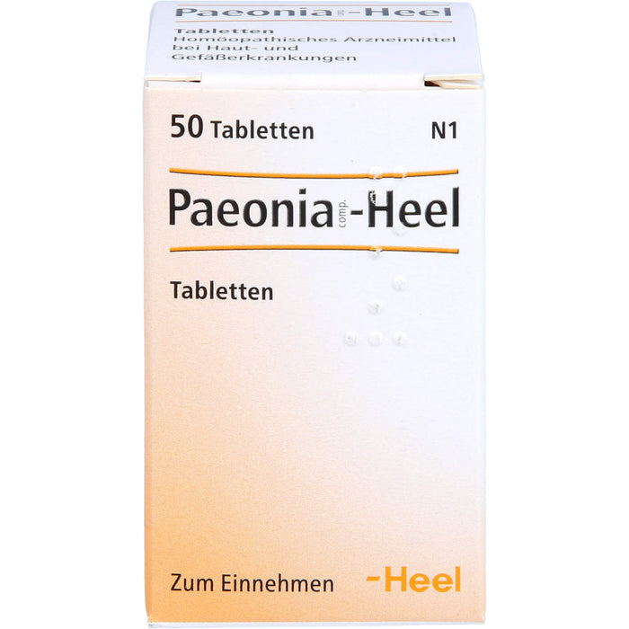 Paeonia Comp. Heel Tabletten, 50 St. Tabletten
