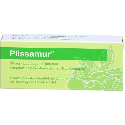 Plissamur Drg., 20 St. Tabletten