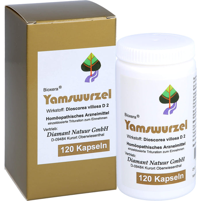 Bioxera Yamswurzel Kapseln, 120 pc Capsules