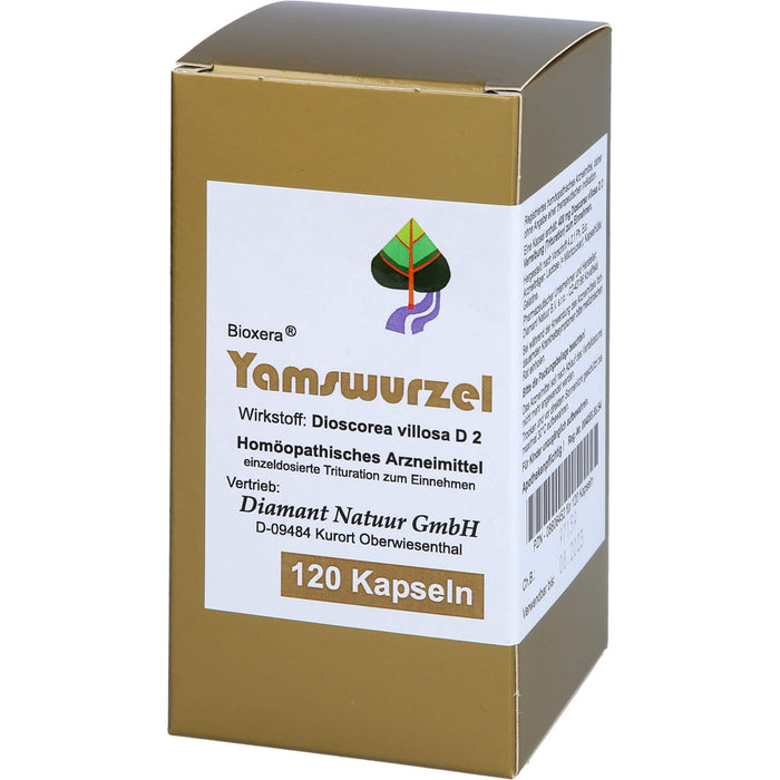 Bioxera Yamswurzel Kapseln, 120 pc Capsules