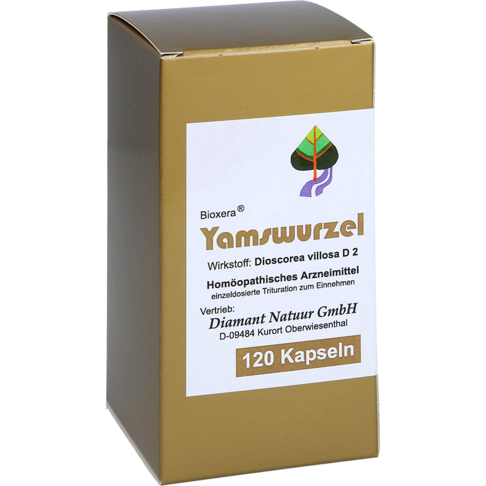 Bioxera Yamswurzel Kapseln, 120 pc Capsules