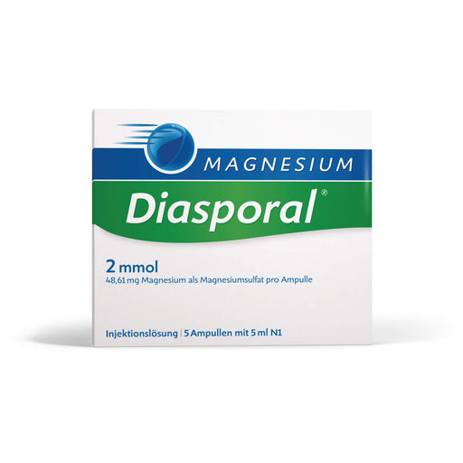 Magnesium-Diasporal 2mmol Injektionslösung, 5 St. Ampullen