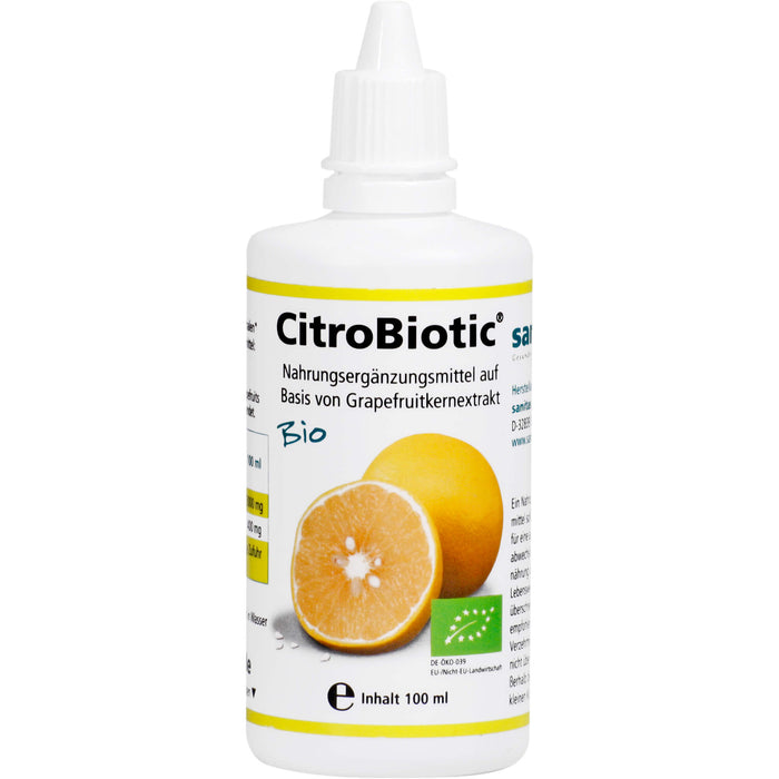 CitroBiotic Grapefruitkernextrakt Bio Tropfen, 100 ml Solution