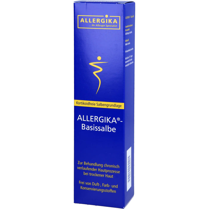 ALLERGIKA Basissalbe bei chronisch verlaufenden Hautprozessen bei trockener Haut, 100 g Salbe