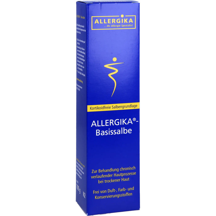 ALLERGIKA Basissalbe bei chronisch verlaufenden Hautprozessen bei trockener Haut, 100 g Ointment