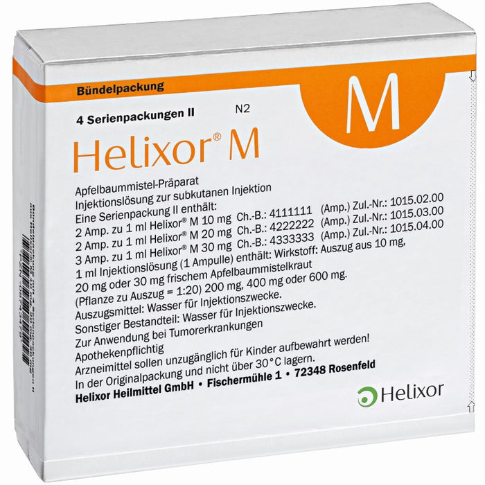 Helixor M Serienpackg Ii, 4X7 St AMP
