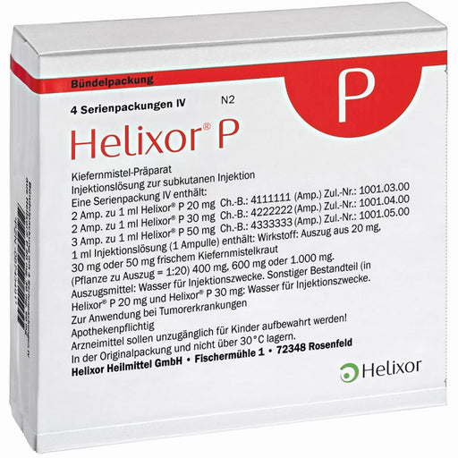 Helixor P Serienpackung IV, 28 St. Ampullen