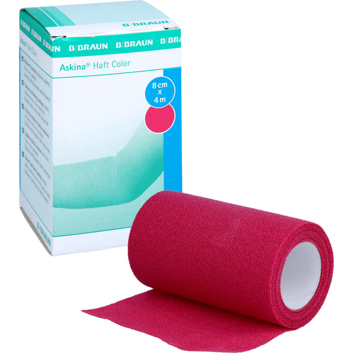 Askina Haft Color pink 8cmx4m, 1 St BIN