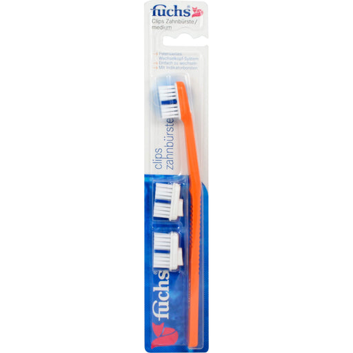 Fuchs Zahnbürste Clips mittel, 1 St ZBU