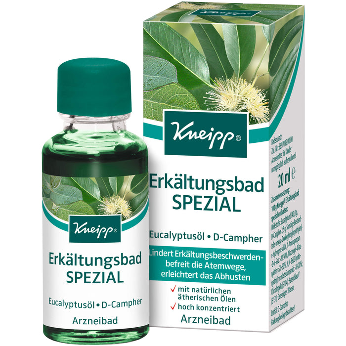 Kneipp Erkältungsbad spezial, 20 ml Badezusatz