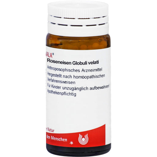 Roseneisen WALA Globuli, 20 g Globuli